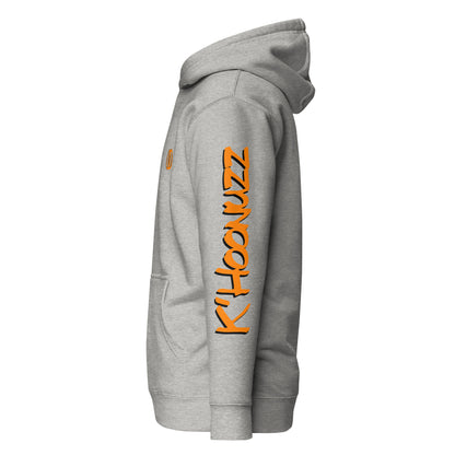 Jagged Orange & Black K'Hoonuzz Unisex Hoodie