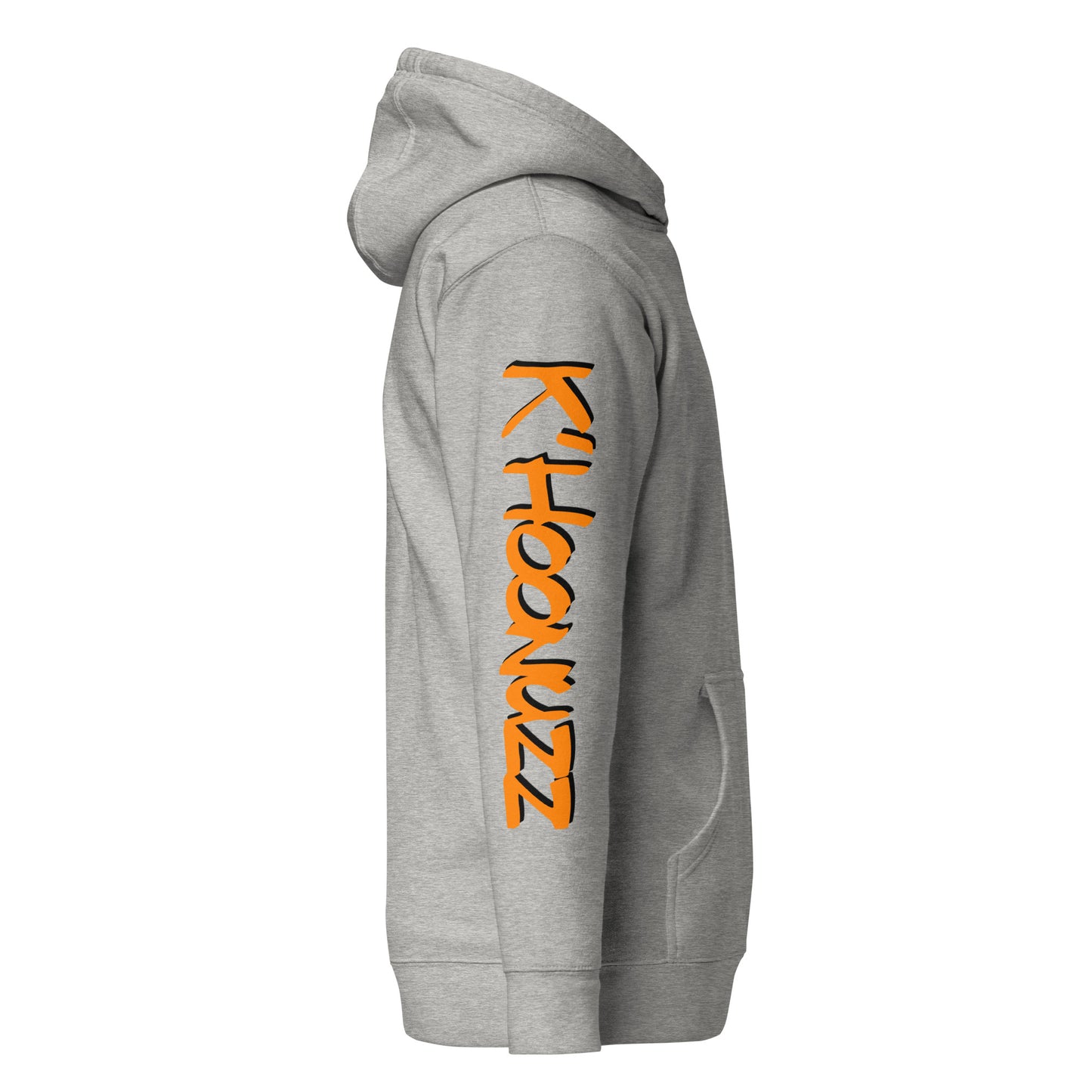 Jagged Orange & Black K'Hoonuzz Unisex Hoodie