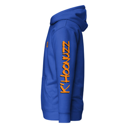 Jagged Orange & Black K'Hoonuzz Unisex Hoodie