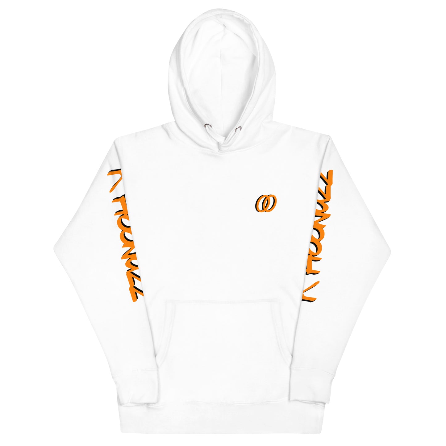 Jagged Orange & Black K'Hoonuzz Unisex Hoodie