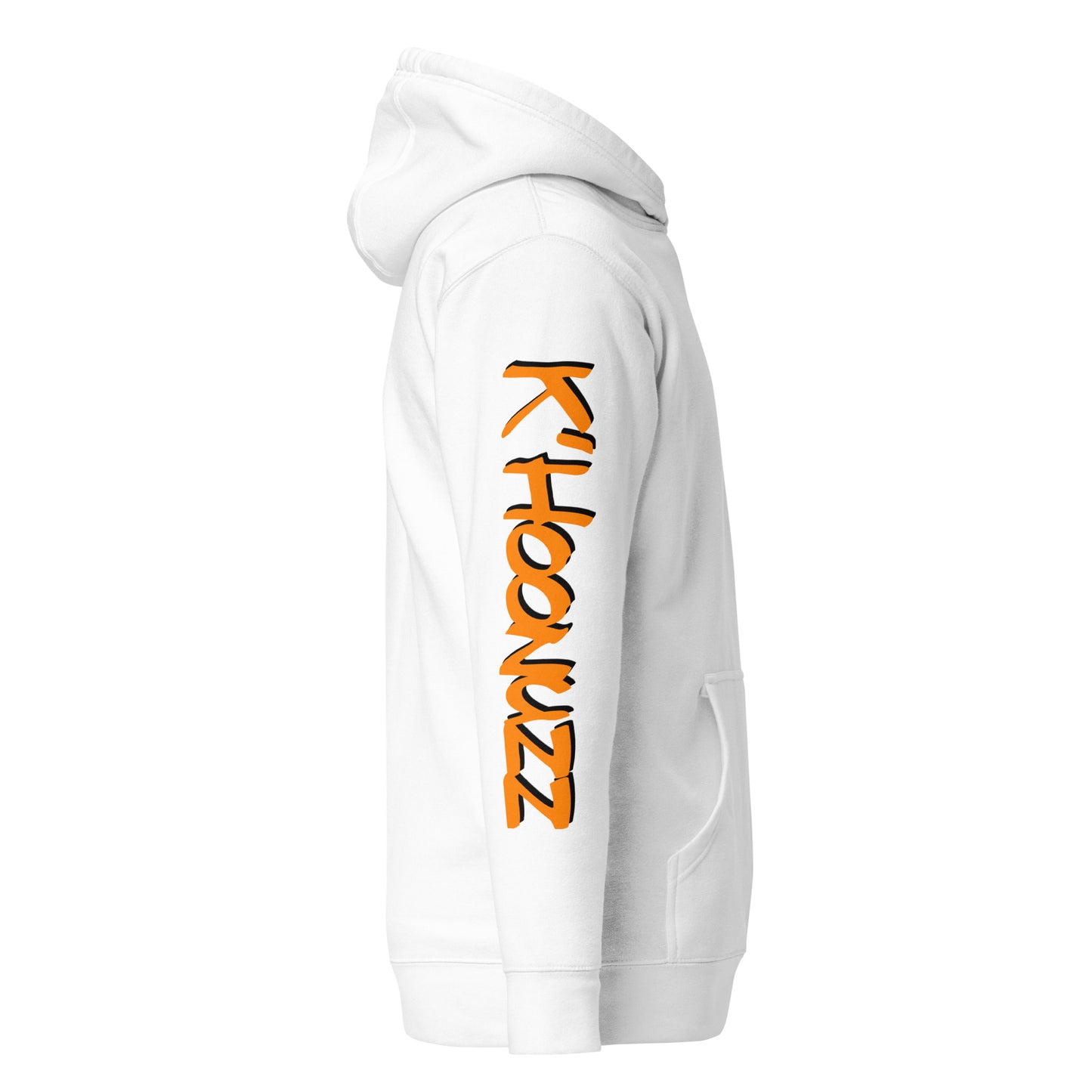 Jagged Orange & Black K'Hoonuzz Unisex Hoodie